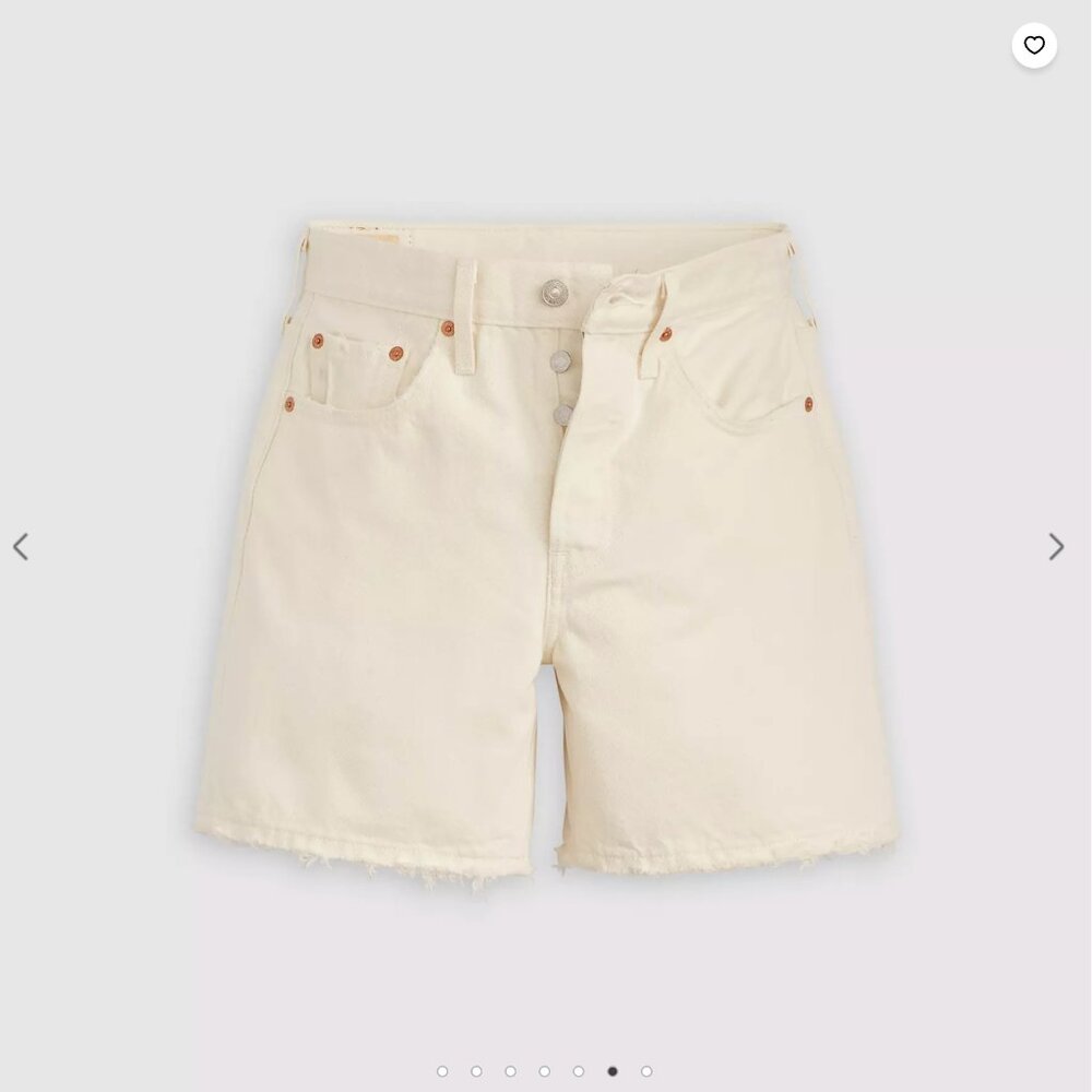 Levi's® Premium 501® Original Fit High Rise Mid-thigh Women's Shorts